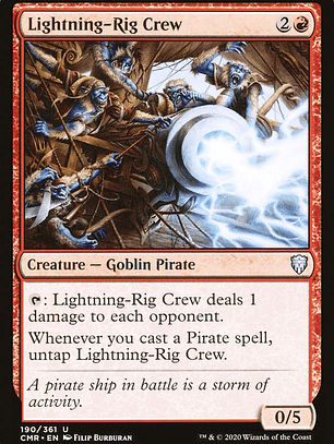 Lightning-Rig Crew (Commander Legends)