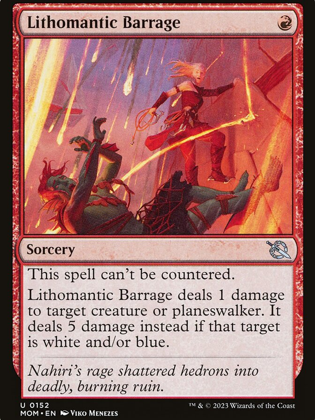 Lithomantic Barrage (March of the Machine) 1
