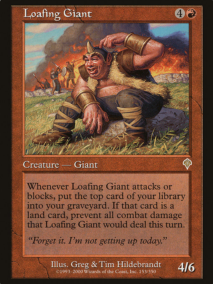 Loafing Giant (Invasion) 1