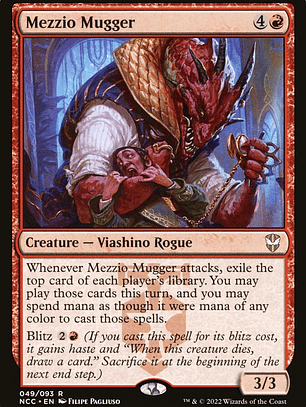 Mezzio Mugger (New Capenna Commander)