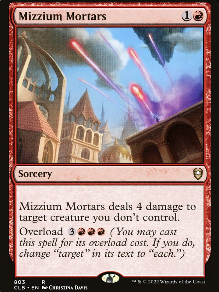 Mizzium Mortars (Commander Legends: Battle for Baldur's Gate) 1