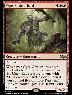 Ogre Chitterlord (Wilds of Eldraine)