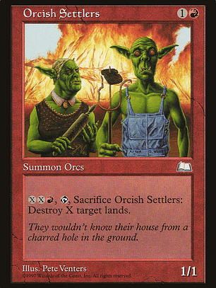 Orcish Settlers (Weatherlight)