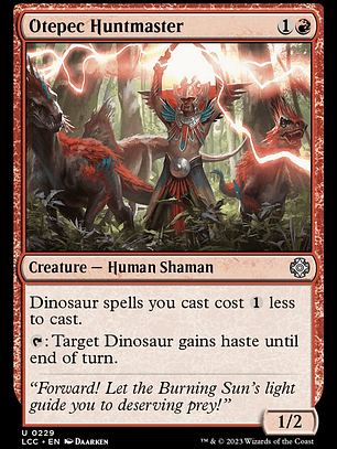Otepec Huntmaster (The Lost Caverns of Ixalan Commander)