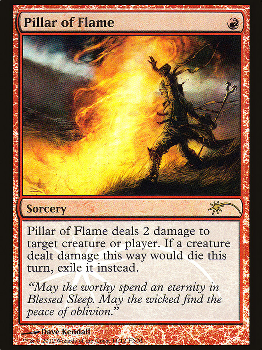 Pillar of Flame (Friday Night Magic 2012) 1