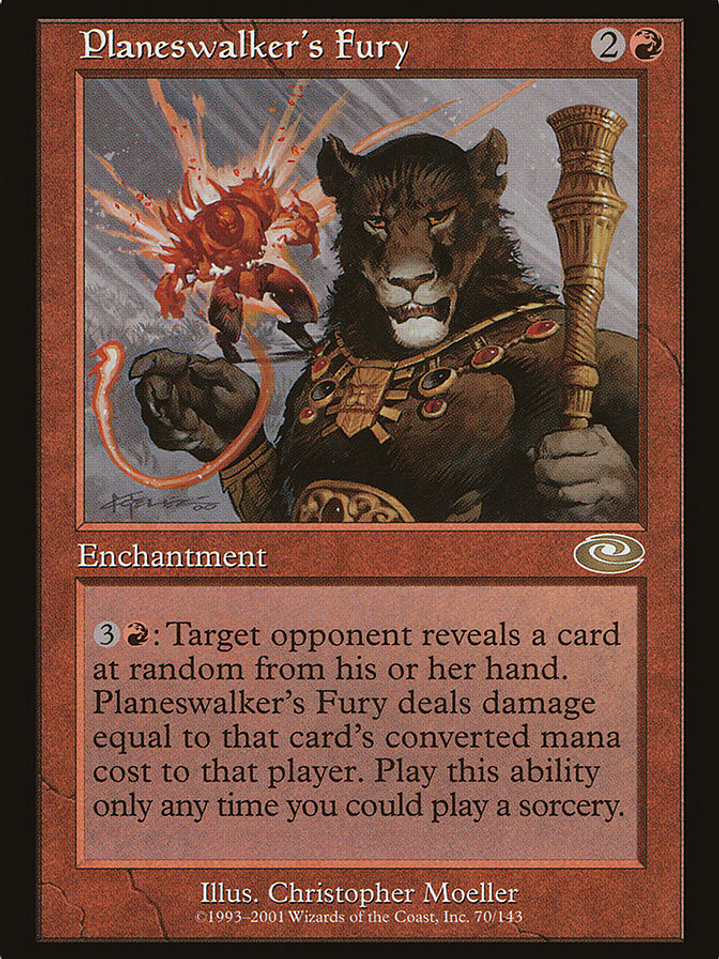 Planeswalker's Fury (Planeshift) 1