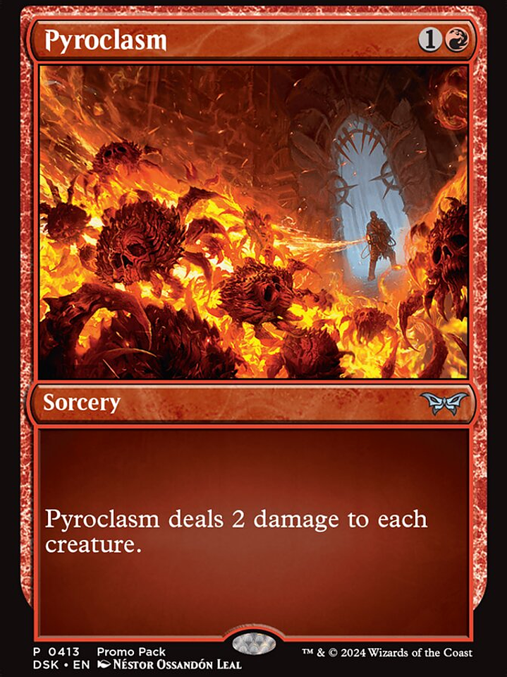 Pyroclasm (Duskmourn: House of Horror) 1