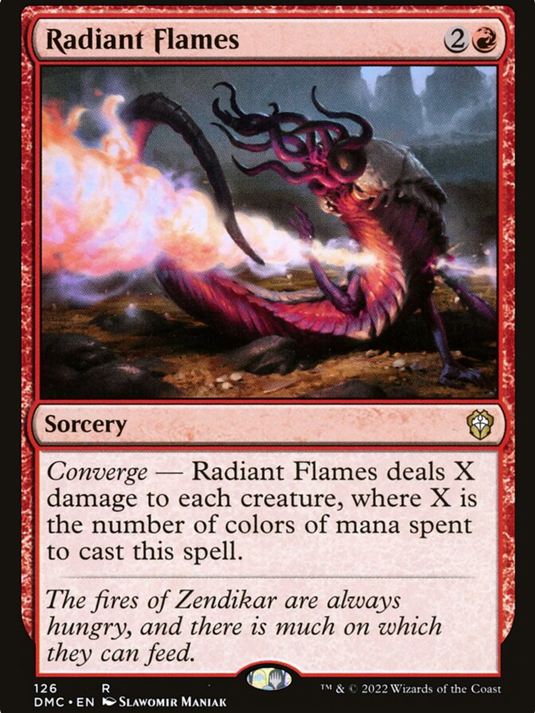 Radiant Flames (Dominaria United Commander) 1