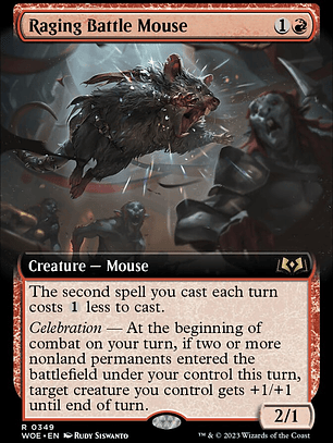 Raging Battle Mouse (Wilds of Eldraine)