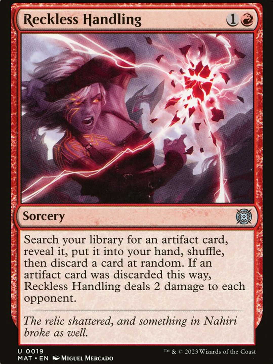 Reckless Handling (March of the Machine: The Aftermath) 1