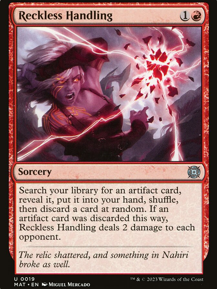 Reckless Handling (March of the Machine: The Aftermath) 1