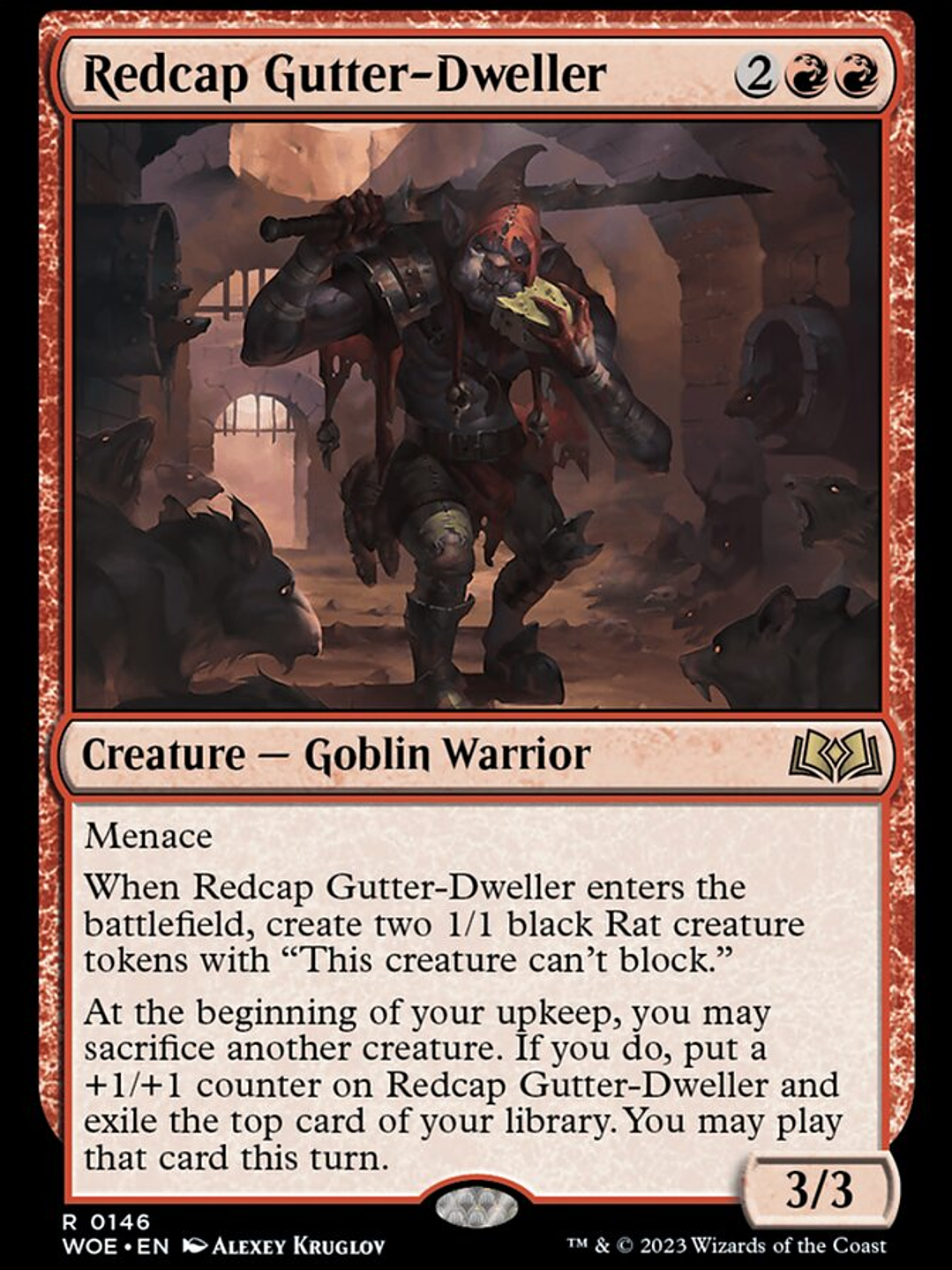 Redcap Gutter-Dweller (Wilds of Eldraine) 1