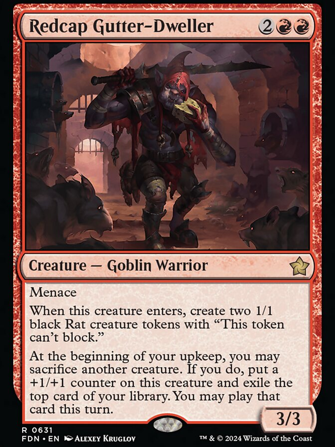 Redcap Gutter-Dweller (Foundations) 1