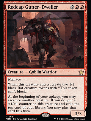 Redcap Gutter-Dweller (Foundations)