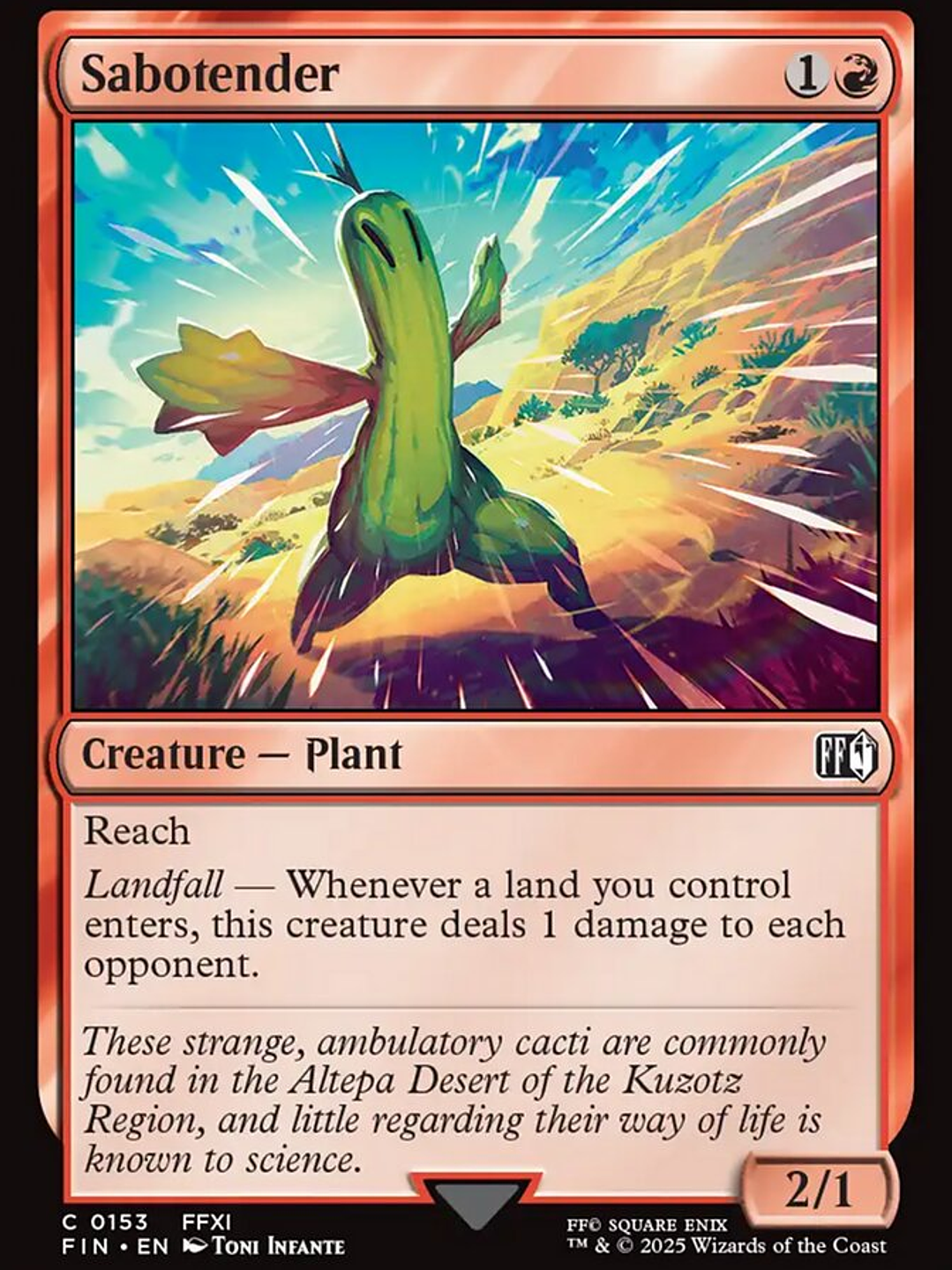 Sabotender (Final Fantasy) 1