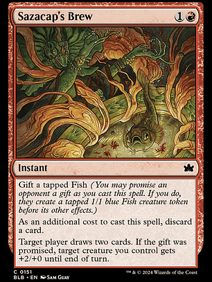 Sazacap's Brew (Bloomburrow)