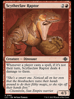 Scytheclaw Raptor (The Lost Caverns of Ixalan)