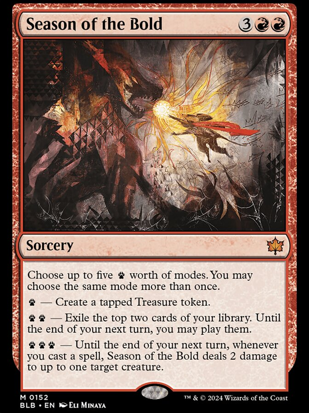 Season of the Bold (Bloomburrow) 1