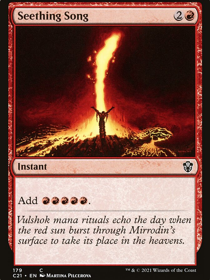 Seething Song (Commander 2021) 1