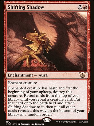 Shifting Shadow (Neon Dynasty Commander)