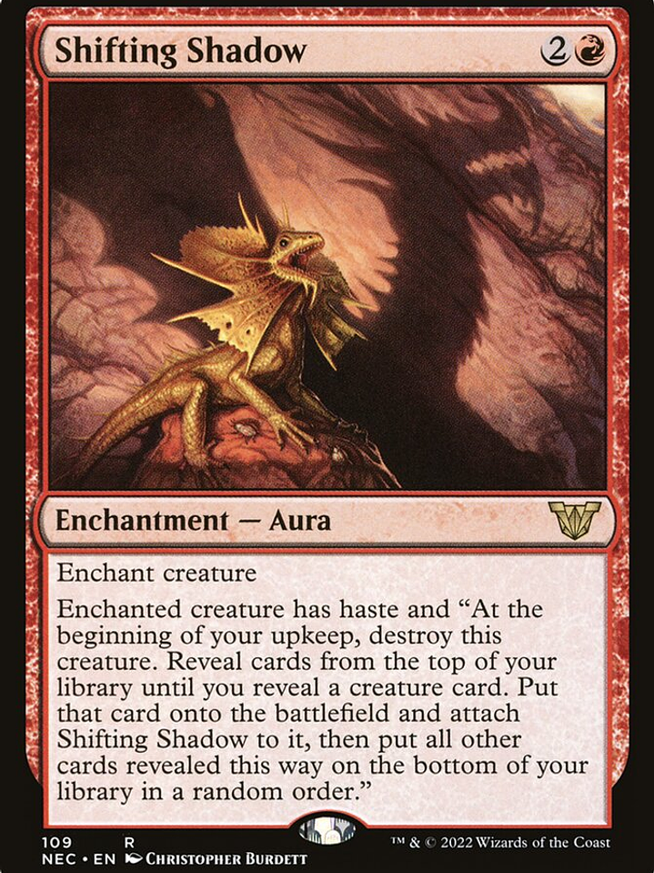 Shifting Shadow (Neon Dynasty Commander) 1