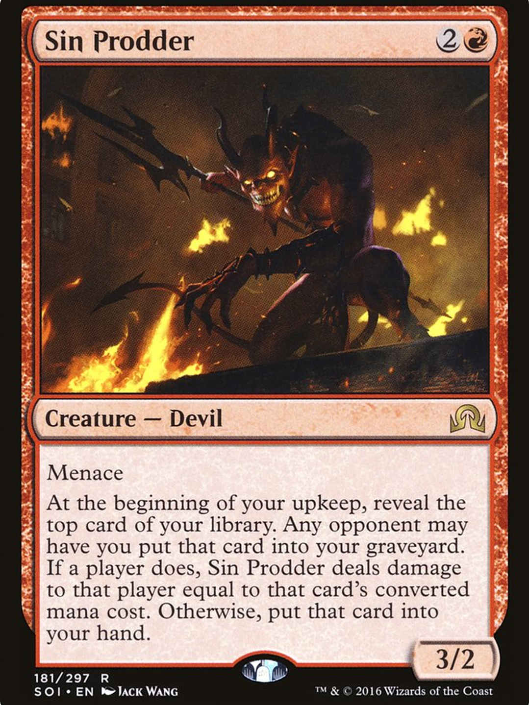 Sin Prodder (Shadows over Innistrad) 1