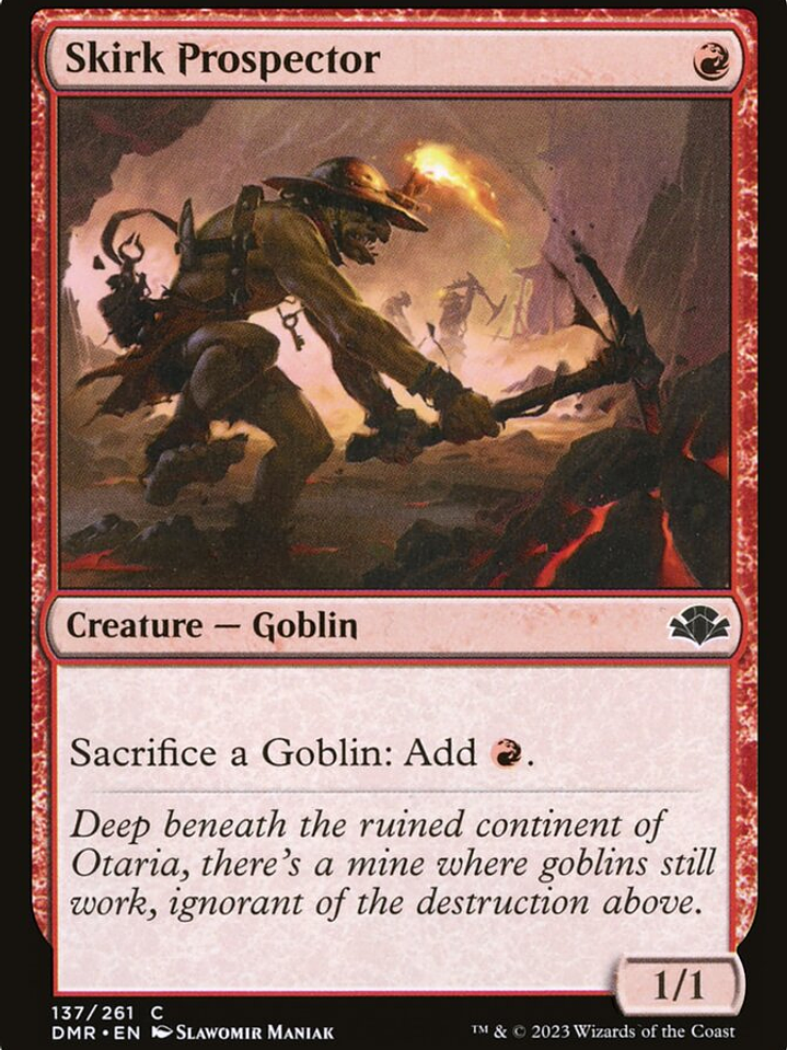 Skirk Prospector (Dominaria Remastered) 1
