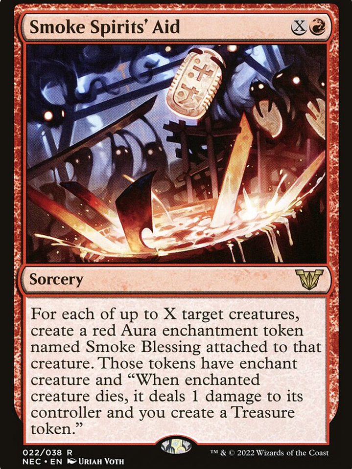 Smoke Spirits' Aid (Neon Dynasty Commander) 1