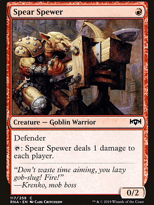Spear Spewer (Ravnica Allegiance)