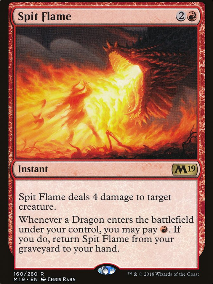 Spit Flame (Core Set 2019) 1