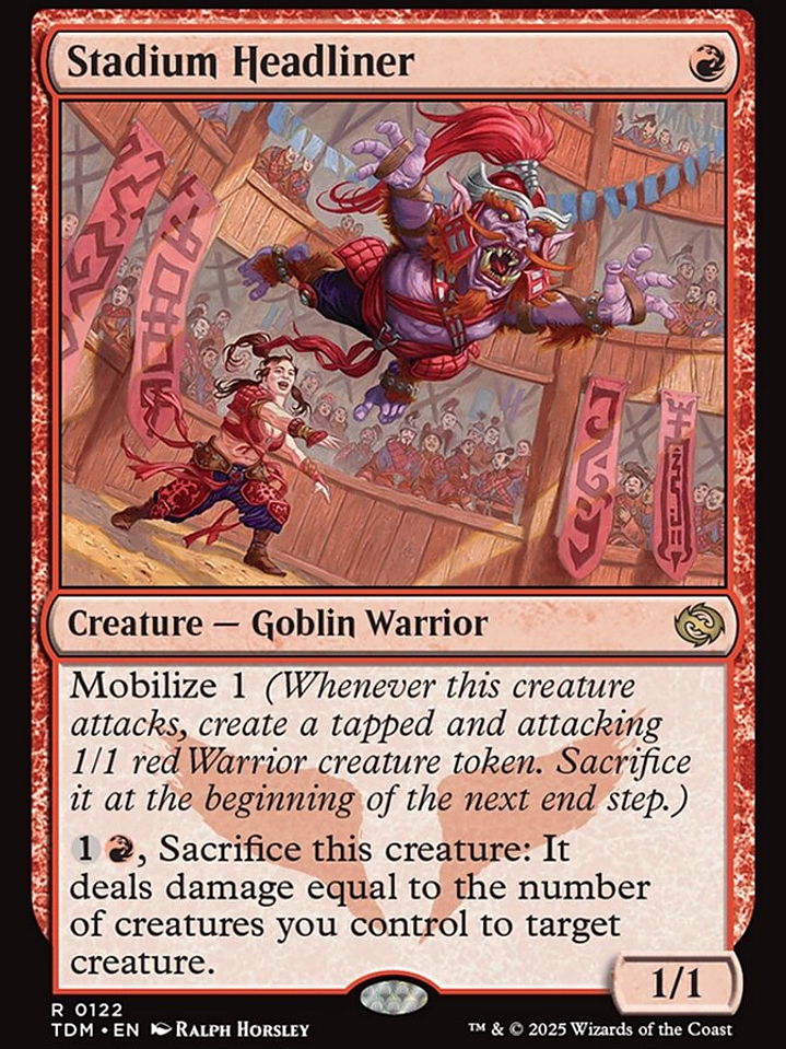 Stadium Headliner (Tarkir: Dragonstorm) 1