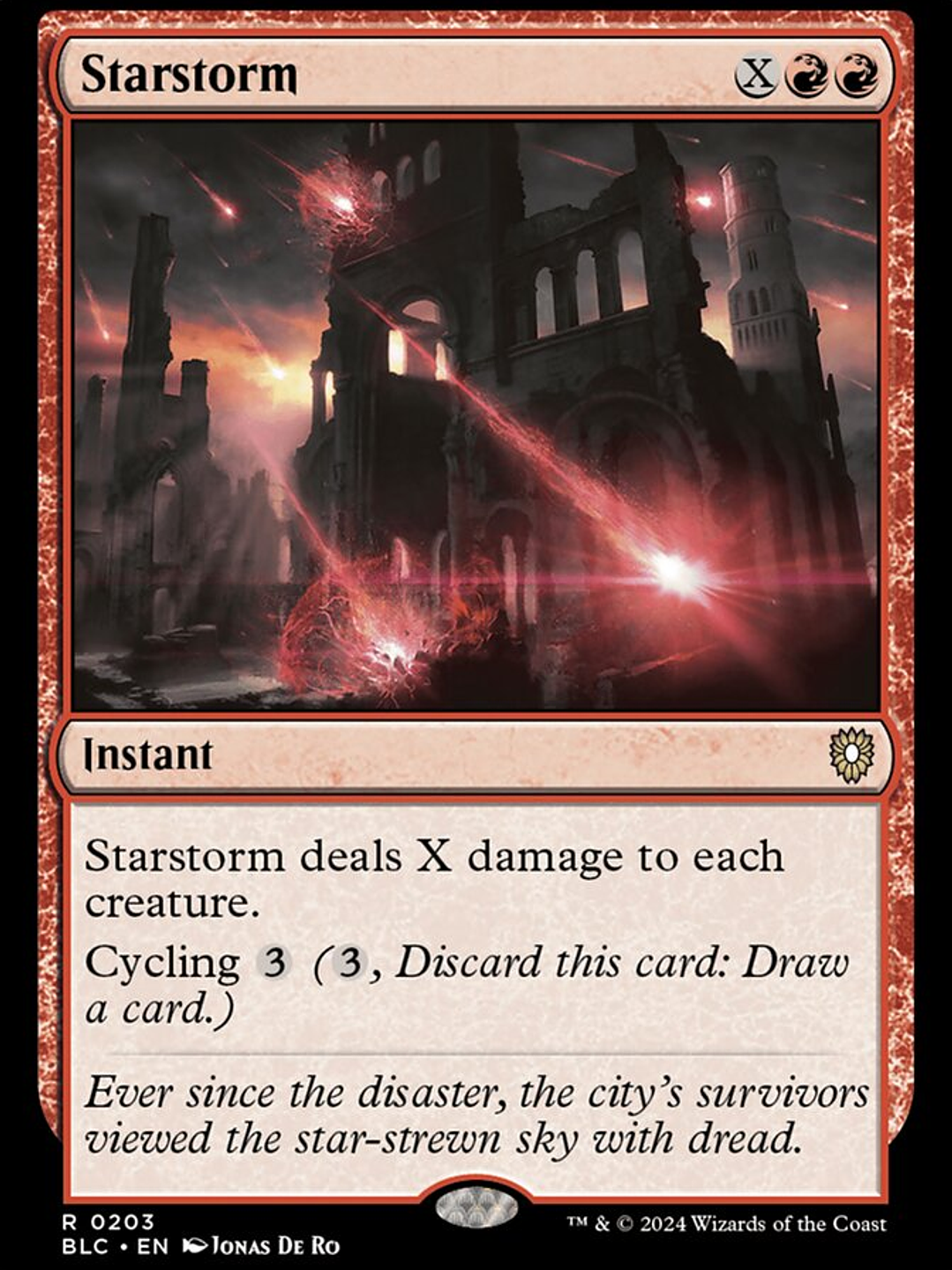 Starstorm (Bloomburrow Commander) 1