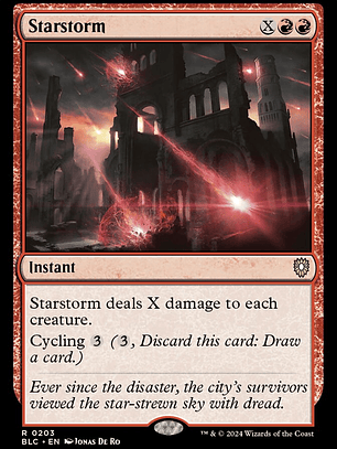 Starstorm (Bloomburrow Commander)