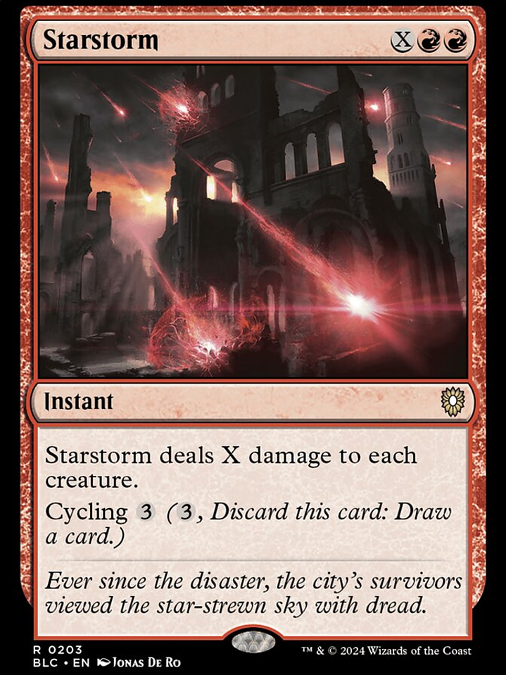 Starstorm (Bloomburrow Commander) 1