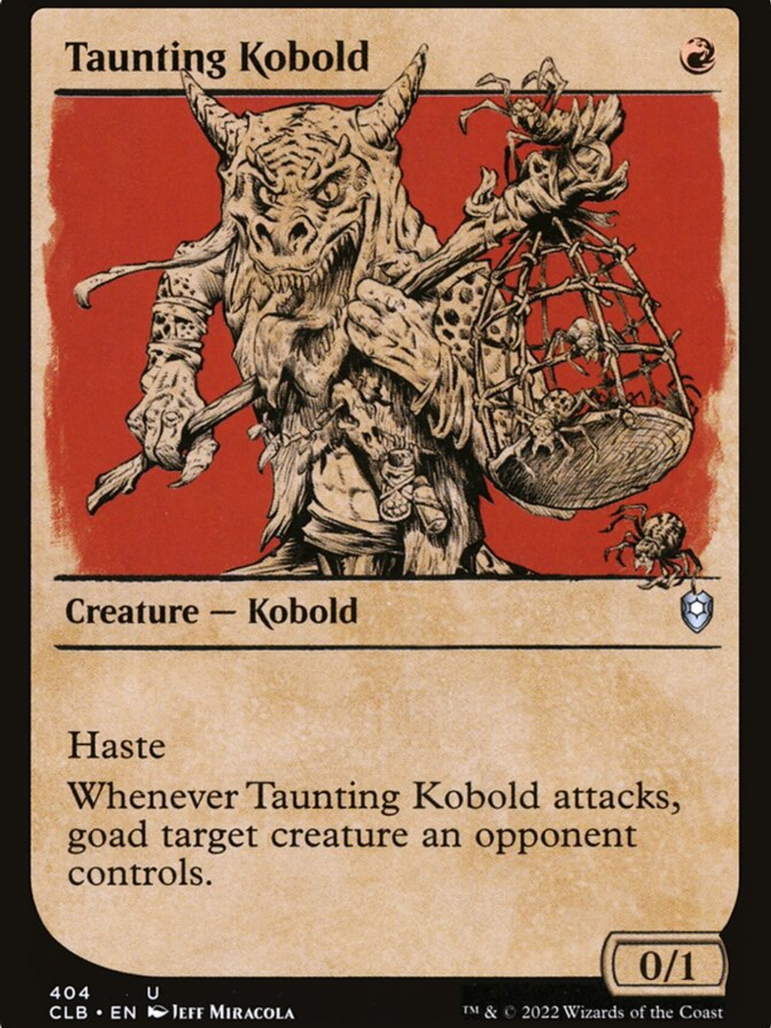 Taunting Kobold (Commander Legends: Battle for Baldur's Gate) 1