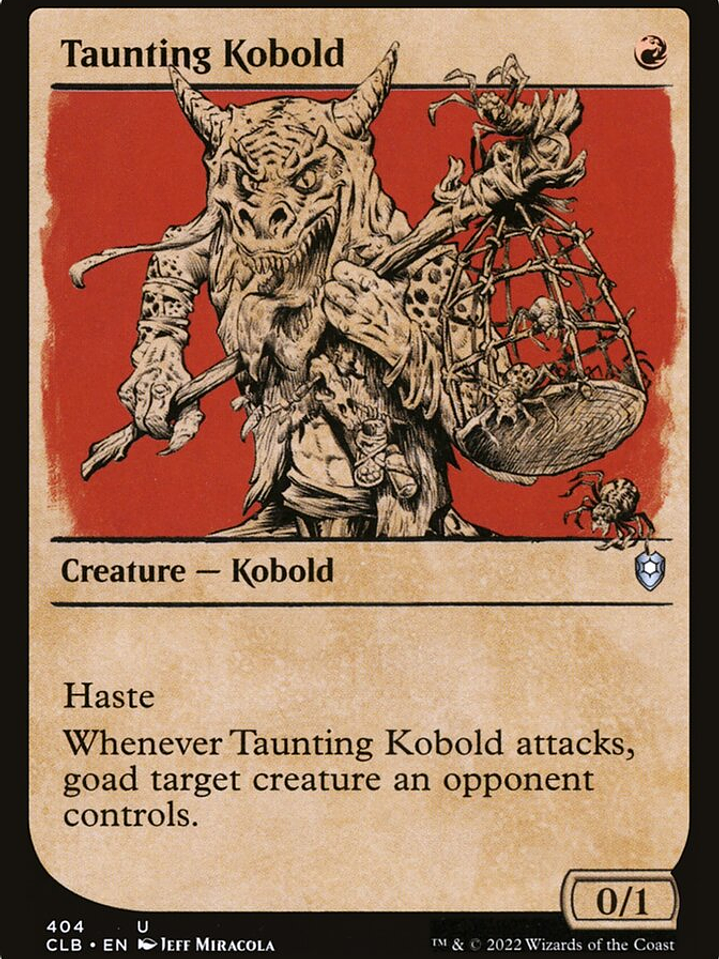 Taunting Kobold (Commander Legends: Battle for Baldur's Gate) 1