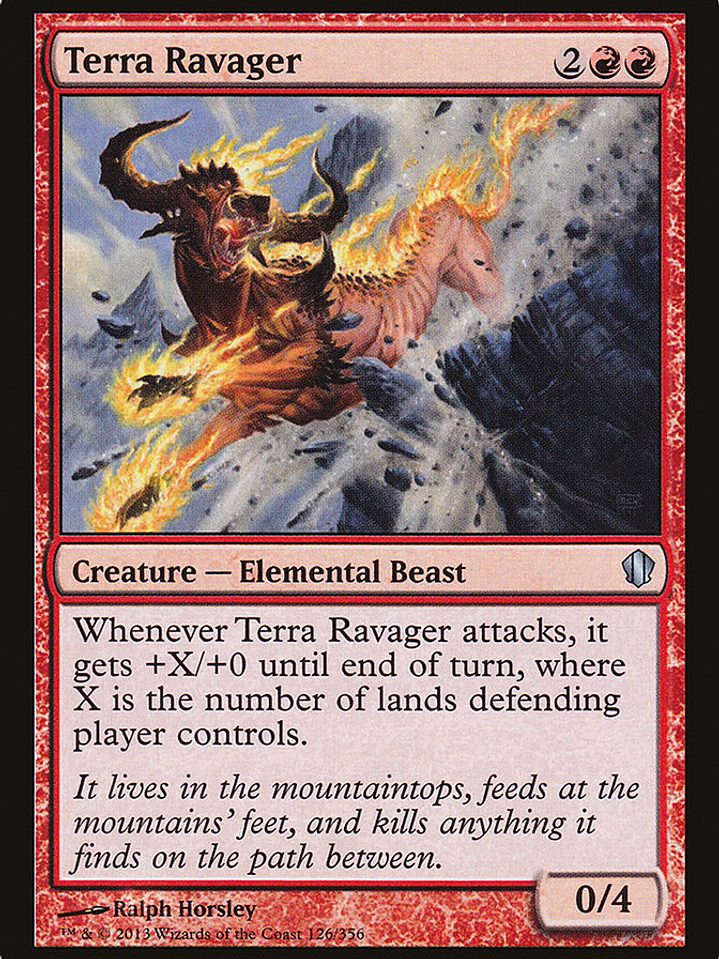 Terra Ravager (Commander 2013) 1