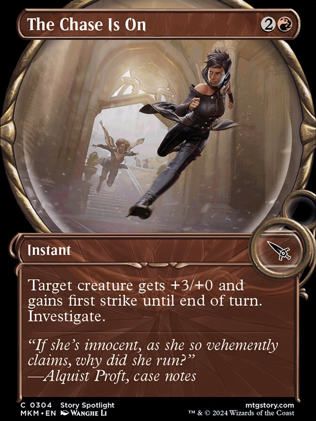 The Chase Is On (Murders at Karlov Manor) 1