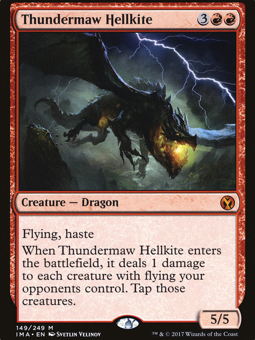 Thundermaw Hellkite (Iconic Masters) 1