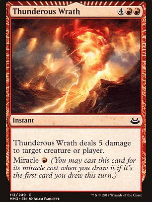 Thunderous Wrath (Modern Masters 2017)