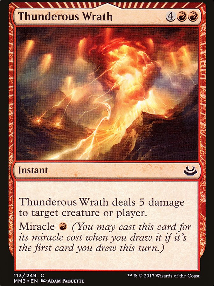 Thunderous Wrath (Modern Masters 2017) 1