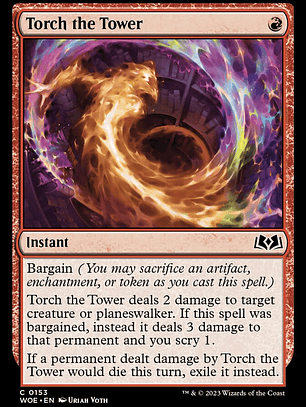 Torch the Tower (Wilds of Eldraine)