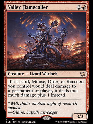 Valley Flamecaller (Bloomburrow)