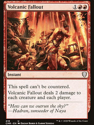 Volcanic Fallout (Commander Legends)