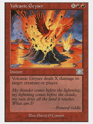 Volcanic Geyser (Classic Sixth Edition)