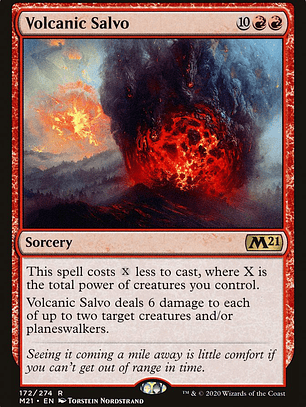 Volcanic Salvo (Core Set 2021)