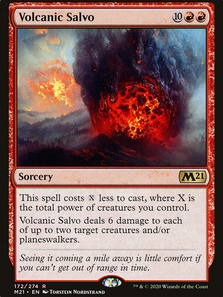 Volcanic Salvo (Core Set 2021) 1