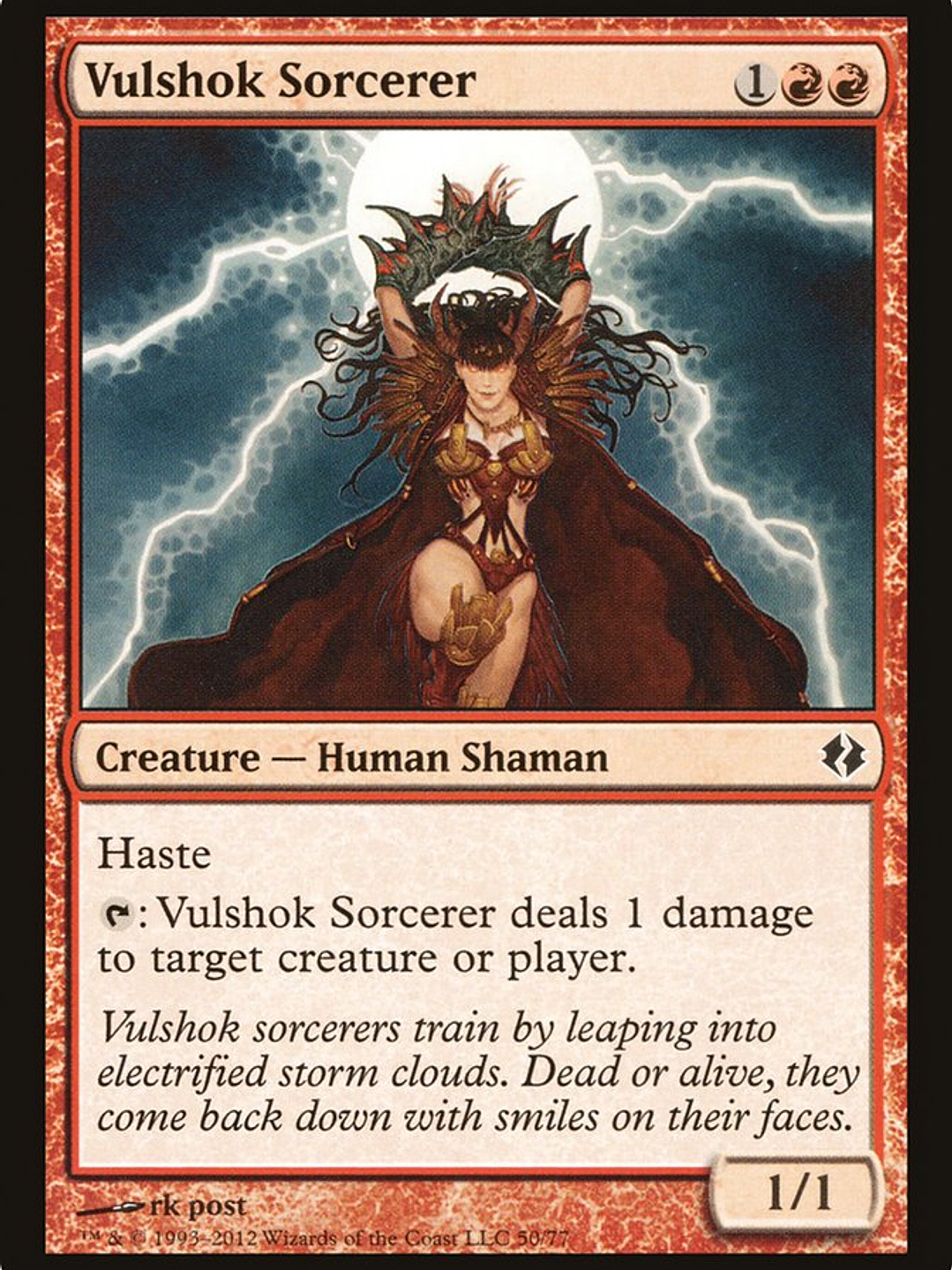 Vulshok Sorcerer (Duel Decks: Venser vs. Koth) 1