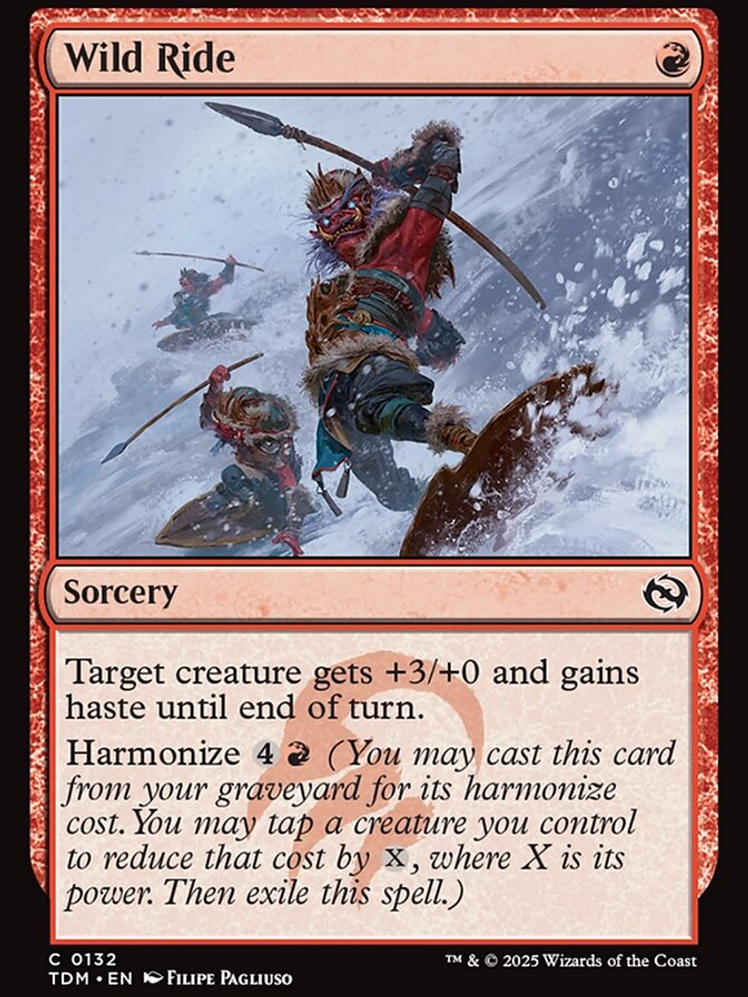 Wild Ride (Tarkir: Dragonstorm) 1