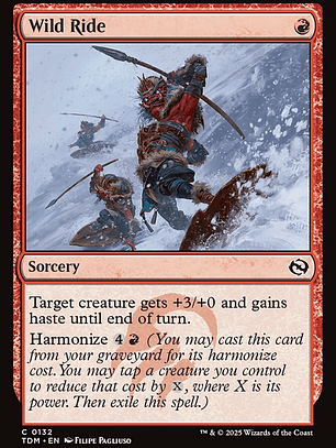 Wild Ride (Tarkir: Dragonstorm)